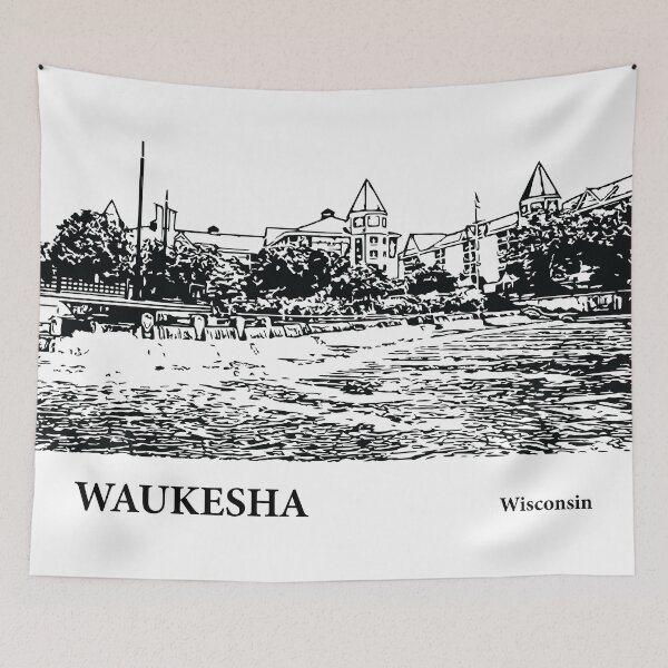 Item preview, Waukesha Wisconsin designed and sold by Lakeric Cityscapes.
