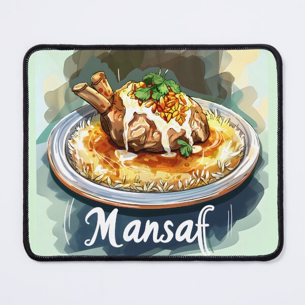 Item preview, Mansaf Jordan Delight منسف جميد كركي: Indulge in the Creamy, Savory Goodness of a Middle Eastern Classic designed and sold by FUNqoosh.