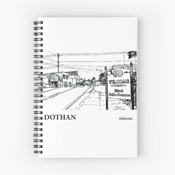 Item preview, Dothan Alabama designed and sold by Lakeric Cityscapes.