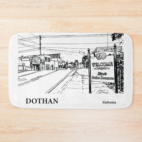 Item preview, Dothan Alabama designed and sold by Lakeric Cityscapes.