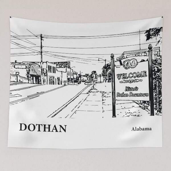 Item preview, Dothan Alabama designed and sold by Lakeric Cityscapes.