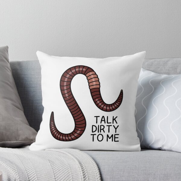 Item preview, TALK DIRTY TO ME (Earthworm) designed and sold by chicorycreative.