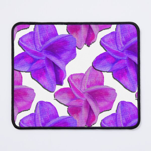 Item preview, Vibrant Frangipani Blossoms: Handpainted Floral Pattern designed and sold by Michael van der Hoorn.
