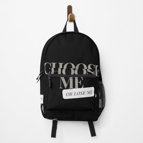 Item preview, Bold 'Choose Me or Lose Me' Typography Design - Empowering Quote designed and sold by Simplystik.