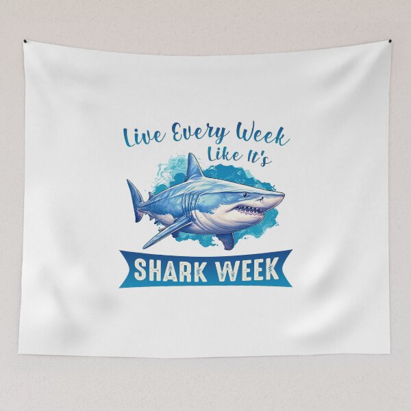 Item preview, Live Every Week Like It's Shark Week designed and sold by Tee-Destination.