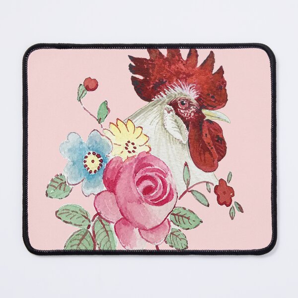 Item preview, Floral Chicken designed and sold by KimberlyShawArt.