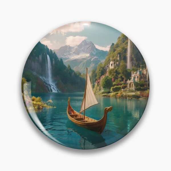 Artikelvorschau, Fairy Tale Voyage on the Enchanted Lake entworfen und verkauft von BlareBlare.