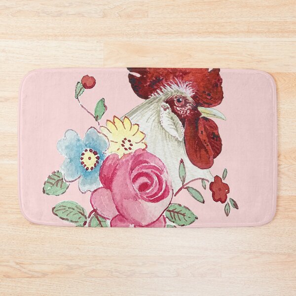 Item preview, Floral Chicken designed and sold by KimberlyShawArt.