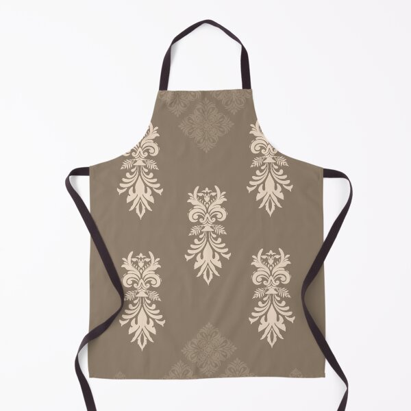 Item preview, Vintage Damask Seamless pattern in a brown background designed and sold by kasune-shop.
