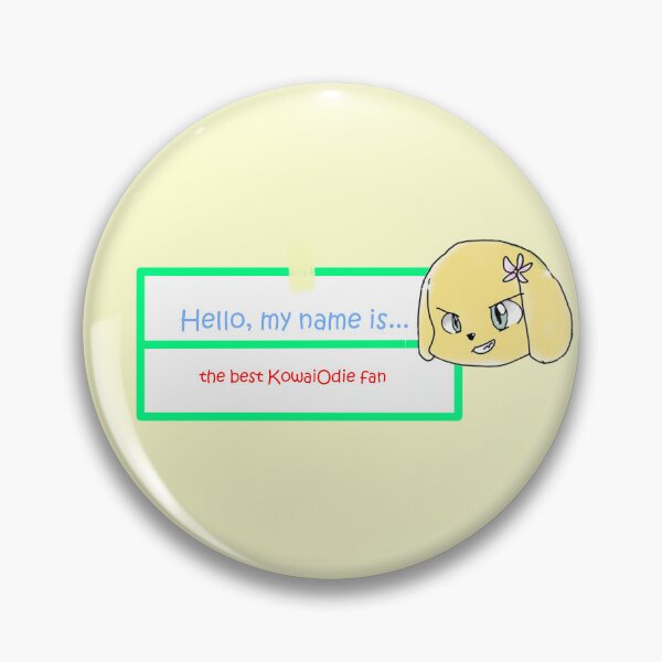 Item preview, KowaiOdie Nametag designed and sold by KowaiOdie.