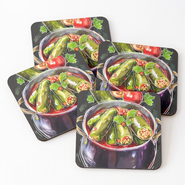 Item preview, محشي Stuffed Vegetable Zucchini Aubergines: The Savory Tradition of Middle Eastern Mahshi designed and sold by FUNqoosh.