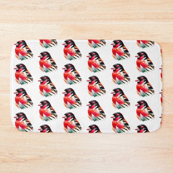 Item preview, Watercolor Rose Breasted Grosbeak  designed and sold by TheAnimalZ00.