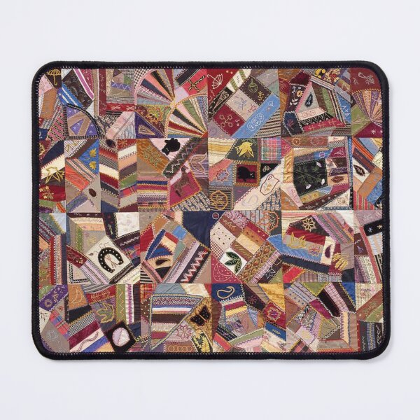 Item preview, Classic American Crazy Patchwork Quilt designed and sold by AnimaliaStar.