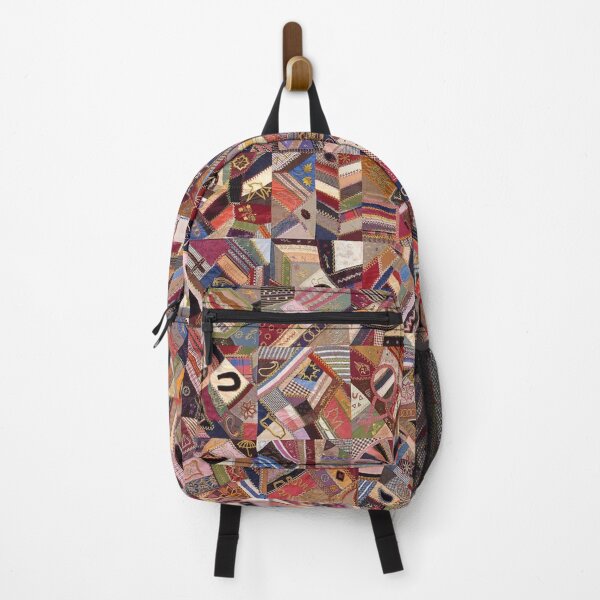Item preview, Classic American Crazy Patchwork Quilt designed and sold by AnimaliaStar.