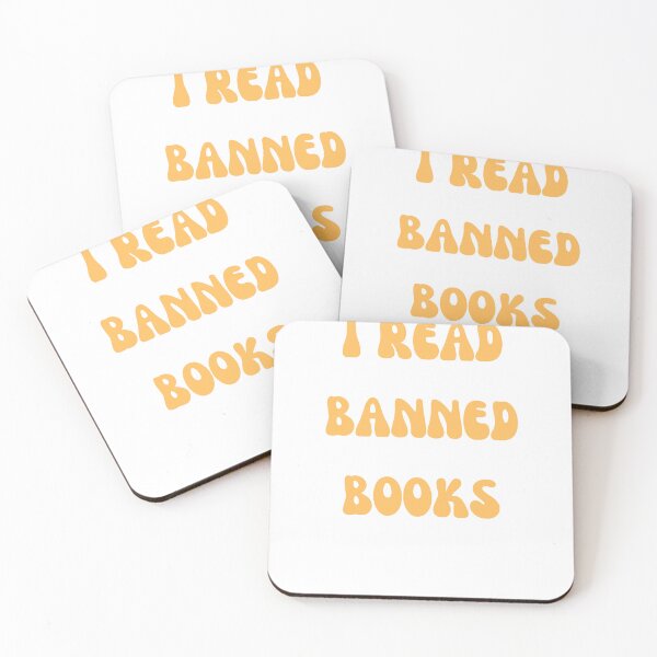 Item preview, Read banned books library nerd gift teen girl reader gift book week freadom banned book week sticker Bibliophile sticker gift  designed and sold by LaundrySalt.