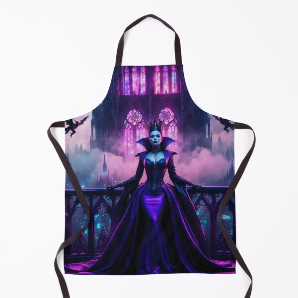 Item preview, Neon Gothic Queen: Reign of the Midnight Rose designed and sold by ArtGotika.