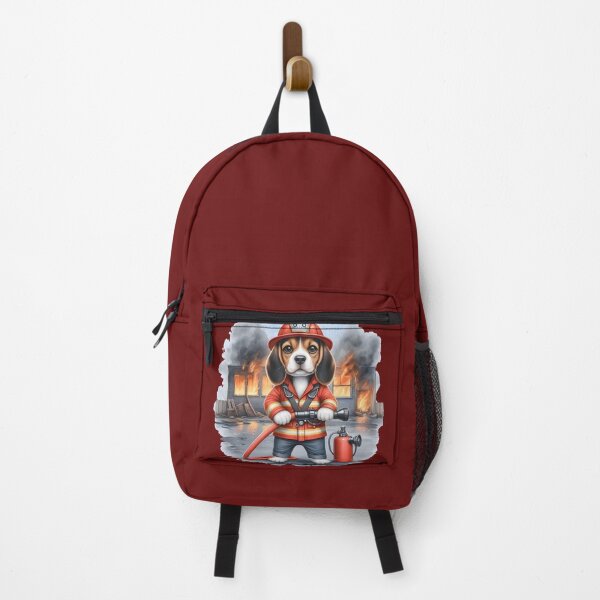 Item preview, Fireman Beagle... Sniffing Out Those Flames...And Snuffing Them Out designed and sold by Hall-O-Gram.