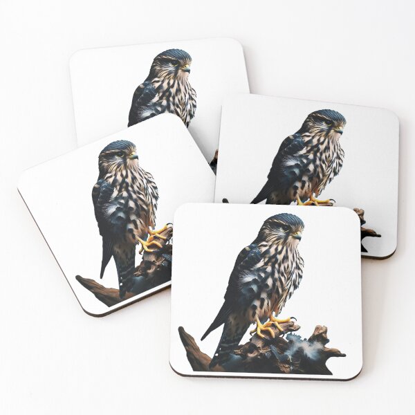 Item preview, Perched Merlin Bird designed and sold by TheAnimalZ00.