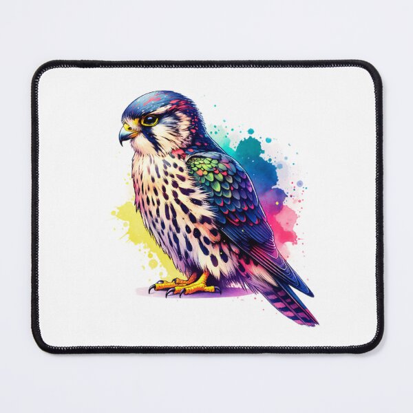 Artikelvorschau, Aquarell Merlin Vogel entworfen und verkauft von TheAnimalZ00.