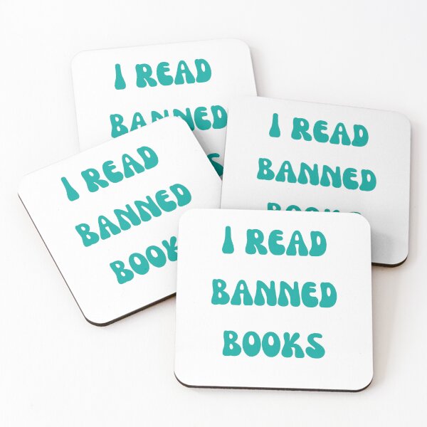 Item preview, I Read banned books library nerd gift teen girl reader gift freadom banned book week sticker Bibliophile sticker gift  designed and sold by LaundrySalt.