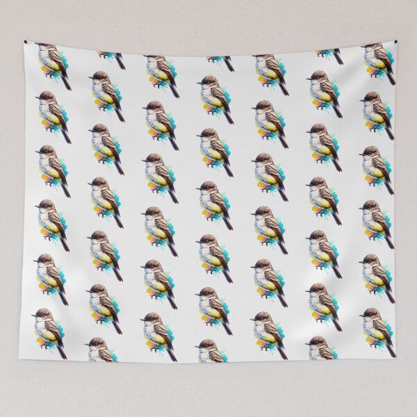 Item preview, Watercolor Eastern Phoebe Bird designed and sold by TheAnimalZ00.