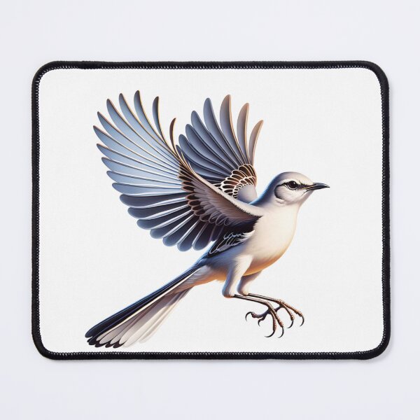 Item preview, Northern Mockingbird Flying  designed and sold by TheAnimalZ00.