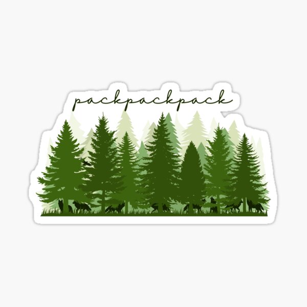 Aperçu de l'œuvre forêt de packpackpack créée et vendue par weightyghosts.