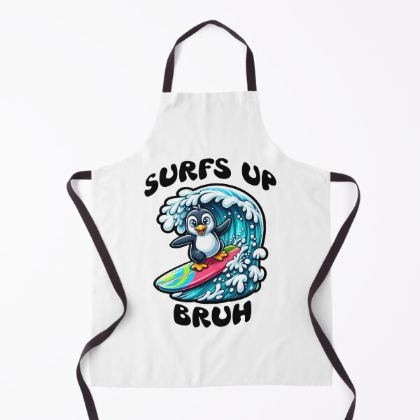 Item preview, Surfing Penguin Surfs Up Bruh designed and sold by Diane Gotti.