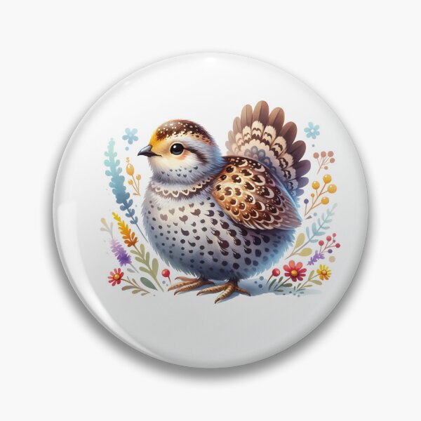 Item preview, Cute Greater Sage Grouse And Flowers designed and sold by TheAnimalZ00.