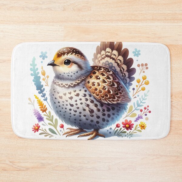 Item preview, Cute Greater Sage Grouse And Flowers designed and sold by TheAnimalZ00.