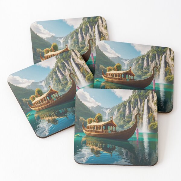 Item preview, Mystical Voyage on the Enchanted Lake designed and sold by BlareBlare.