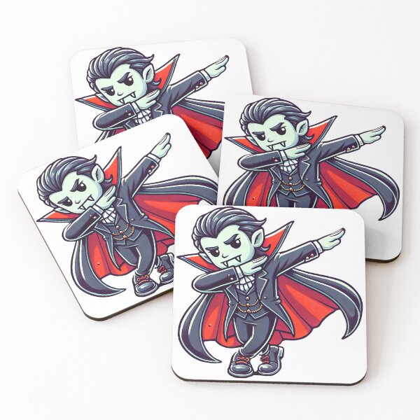 Item preview, Dabbing Vampire Cartoon - Perfect for Halloween Fun designed and sold by NTTWJIYA.