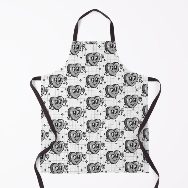 Item preview, Retro Heart - Black and White designed and sold by ts-eg.