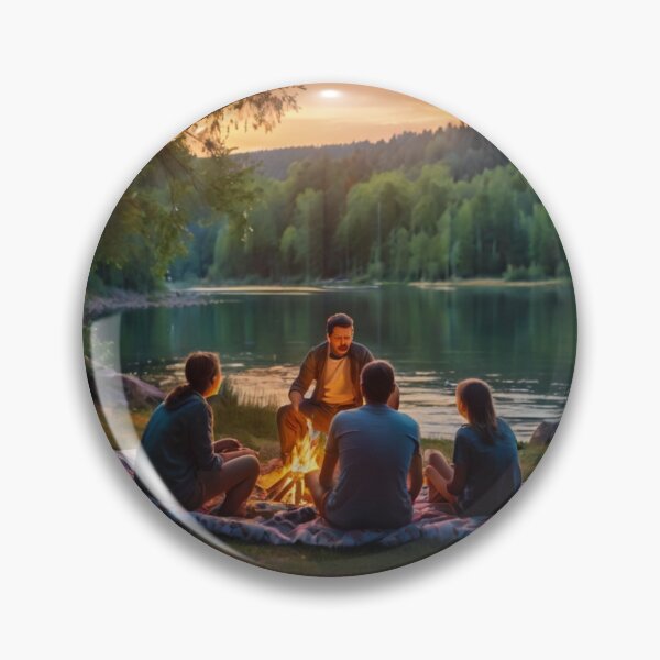 Item preview, Campfire Tales by the River Mountains designed and sold by BlareBlare.