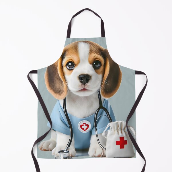 Item preview, Nurse Beagle... Committed To Curing The Sick With Cuteness designed and sold by Hall-O-Gram.