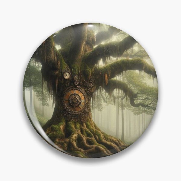 Item preview, Twisted old spooky steampunk tree designed and sold by ArtfulSoules.