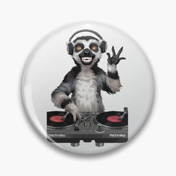 Item preview, Anime-Style Lemur DJ designed and sold by paulo silveira.