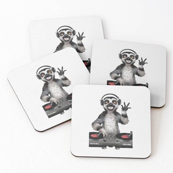 Item preview, Anime-Style Lemur DJ designed and sold by paulo silveira.