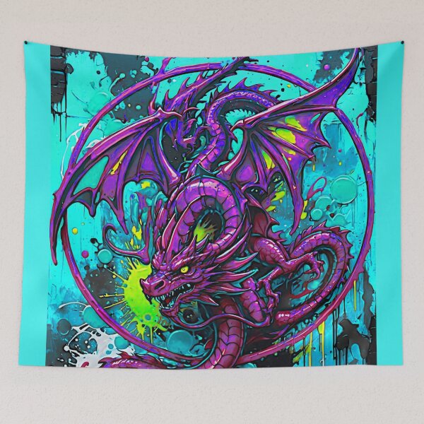 Item preview, Purple Chinese Dragon designed and sold by Astralia.