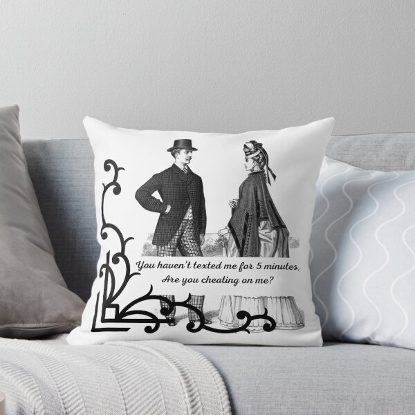 Item preview, Texting Victorian Couple designed and sold by annmariek2018.