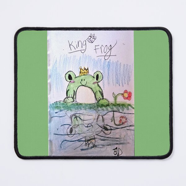 Item preview, King Frog by JayBird designed and sold by ArtbyJayBird.