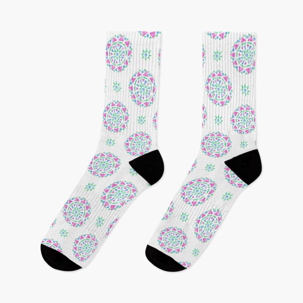 Item preview, Mandala Pink Blue Green Polysexual Pride Flag designed and sold by JoyfulJen.