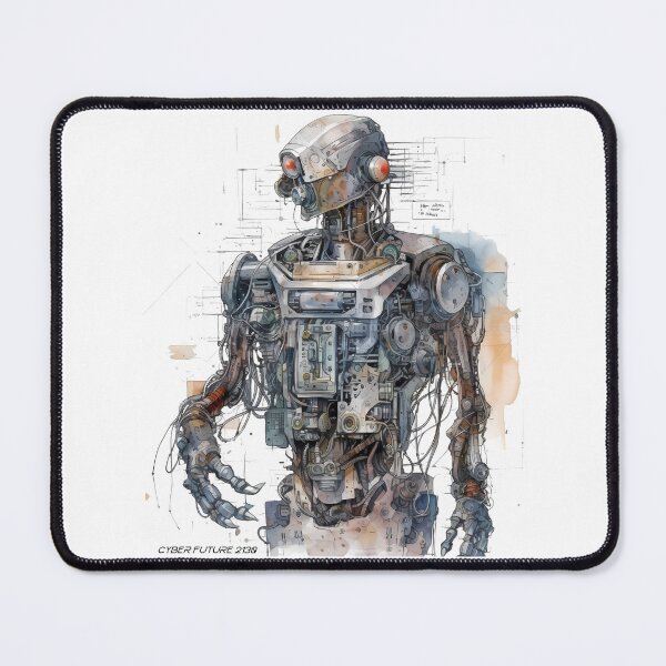 Item preview, Cyberpunk Robot of the Future 17 designed and sold by IBTees.