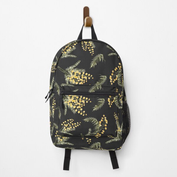 Item preview, Black Mimosa flower pattern designed and sold by Shorazu.