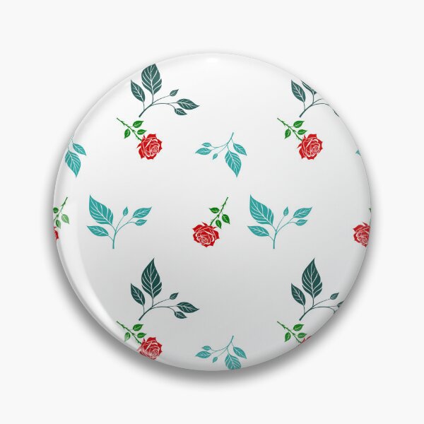 Item preview, Leaves and roses pattern designed and sold by Pixevol.