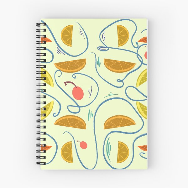 Item preview, Swirlies, lemons, oranges and cherries  designed and sold by YrysMikoni.