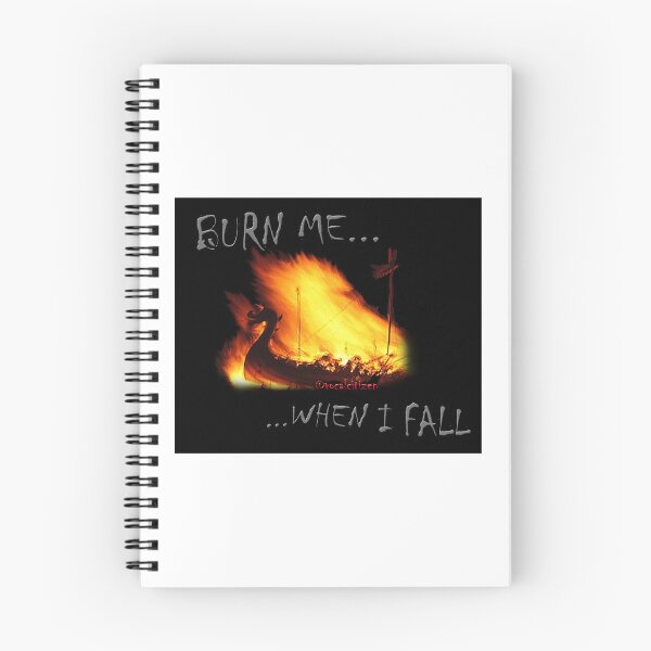 Item preview, Burn Me When I Fall designed and sold by VocalCitizen.