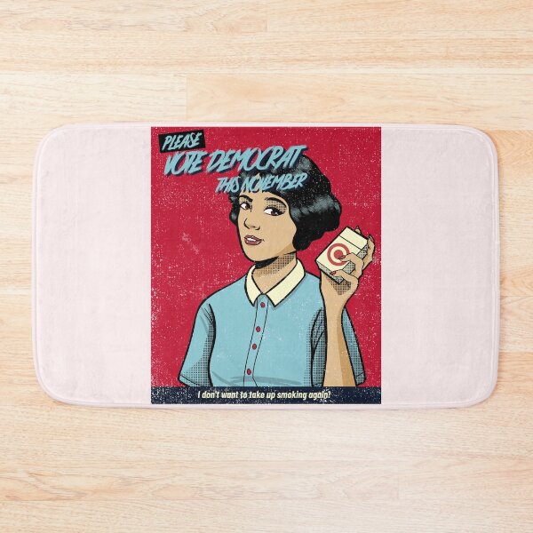 Item preview, VOTE DEMOCRAT SO I DON'T START SMOKING AGAIN! designed and sold by Shoppers-Secret.