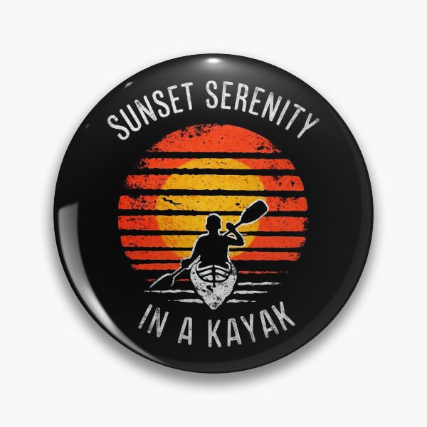 Item preview, Orange Sunset Serenity: Kayaking in Tranquility designed and sold by SplashTastic.