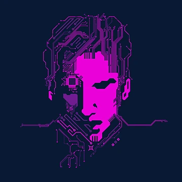 Artwork thumbnail, hacker electronic pattern by NiamLab